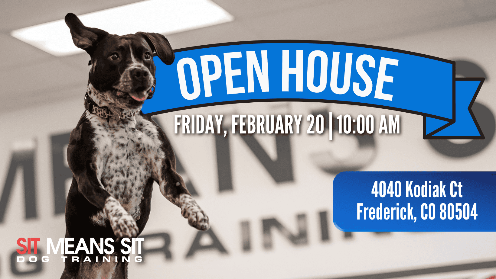 Sit Means Sit Longmont Open House